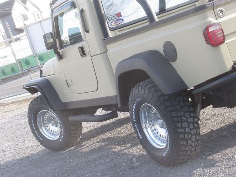 jeep ジープ　TJラングラー　wrangler AEV BRUTE ピックアップトラック　リアサイド